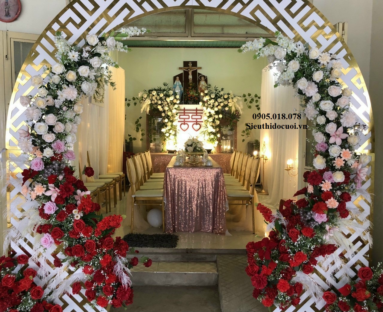 Cổng hoa đám cưới, cổng cưới Cổng hoa đám cưới, cổng cưới