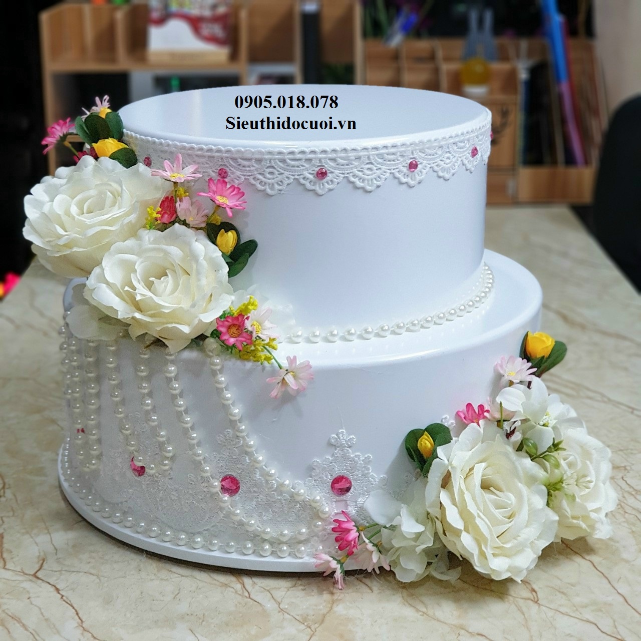 Bánh kem 2 tầng Bánh kem 2 tầng