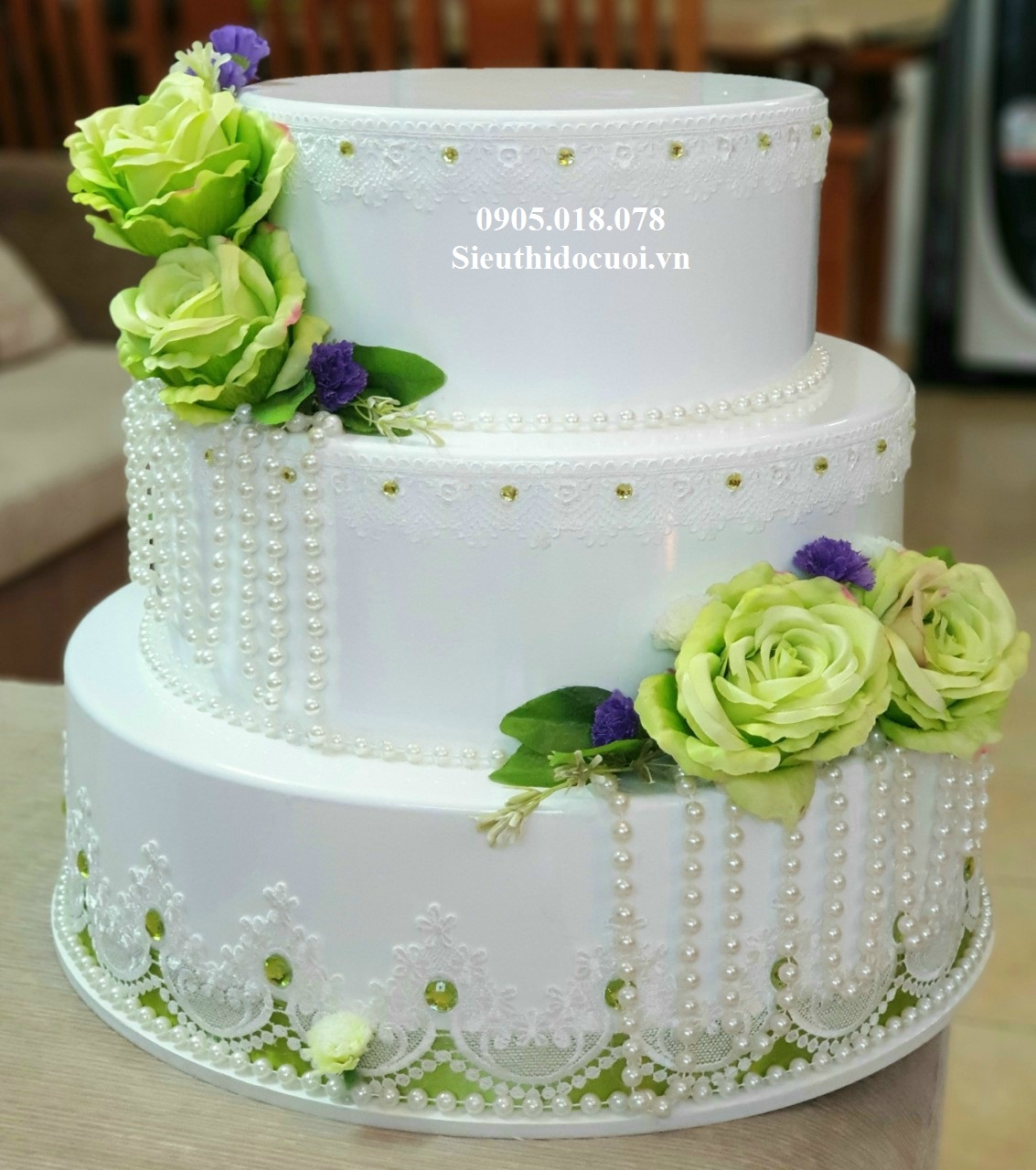 Bánh kem 3 tầng Bánh kem 3 tầng