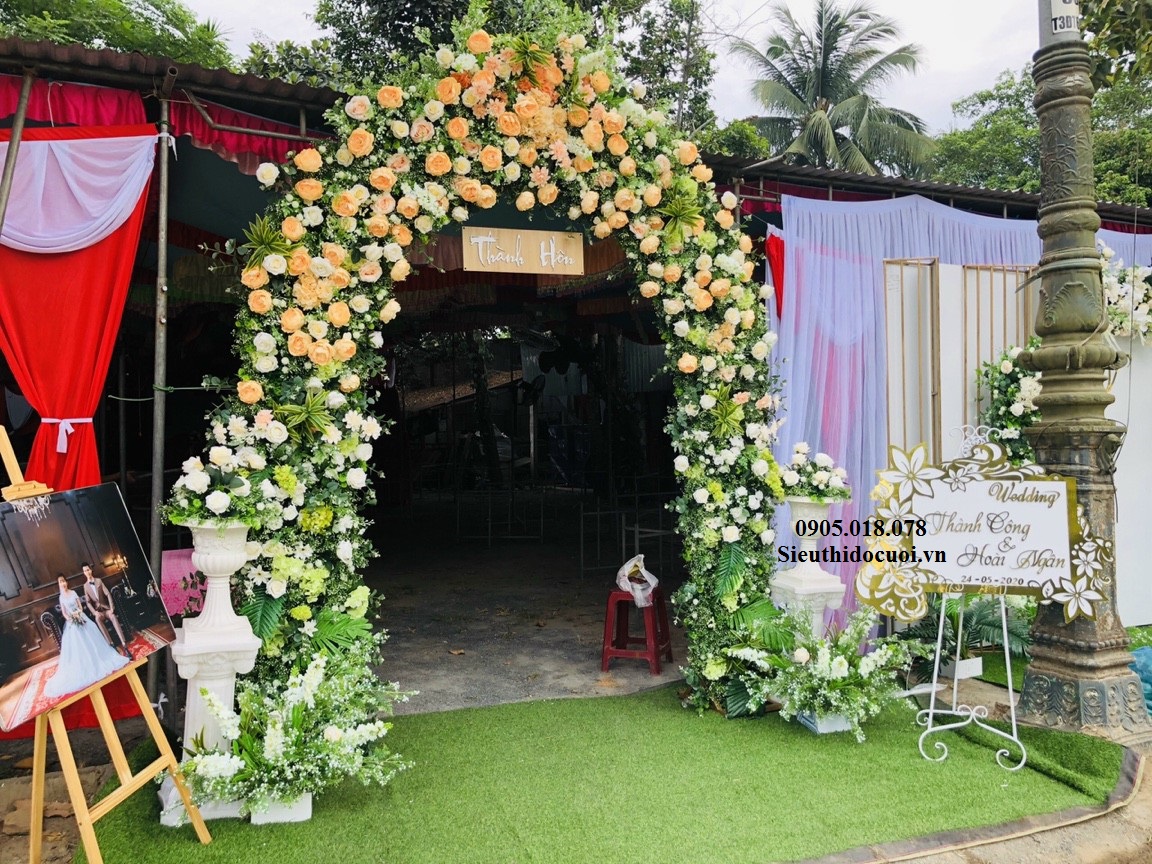 Cổng hoa đám cưới, cổng cưới Cổng hoa đám cưới, cổng cưới
