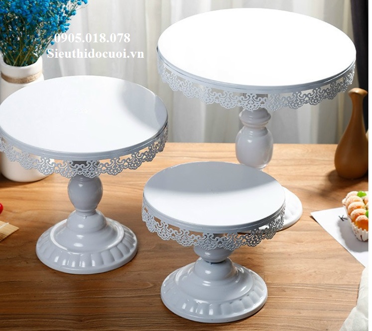 Khay bánh, kệ bánh, giá để bánh, chân bánh kem Khay bánh, kệ bánh, giá để bánh, chân bánh kem