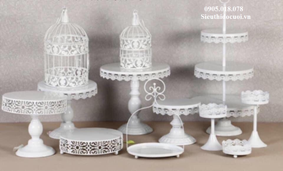 Khay bánh, kệ bánh, giá để bánh, chân bánh kem Khay bánh, kệ bánh, giá để bánh, chân bánh kem