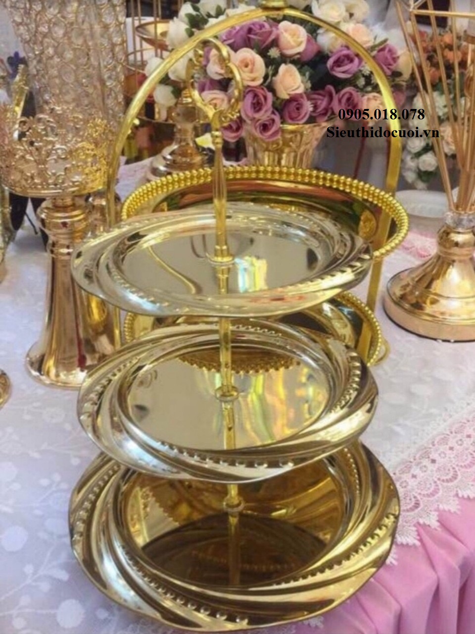 Khay bánh, kệ bánh, giá để bánh, chân bánh kem Khay bánh, kệ bánh, giá để bánh, chân bánh kem