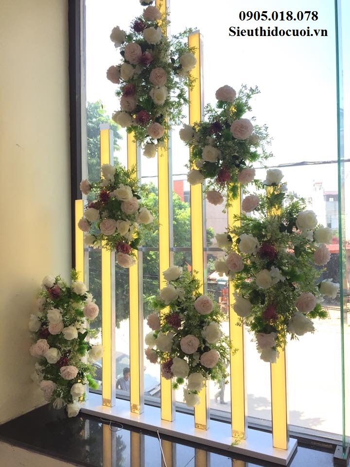 Sóng đèn dẫn lối sân khấu đám cưới Sóng đèn dẫn lối sân khấu đám cưới