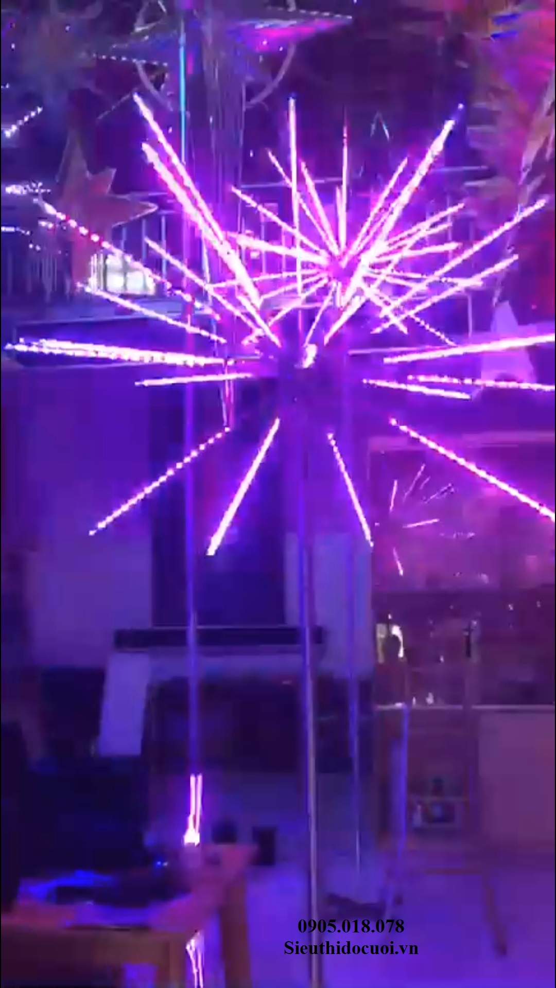 Cây Led Pháo hoa Cây Led Pháo hoa