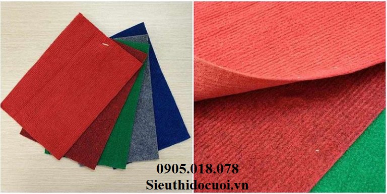 Thảm nỉ trải sàn dùng nhiều lần Thảm nỉ trải sàn dùng nhiều lần