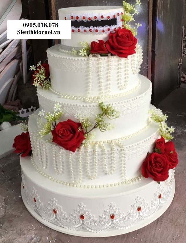 Thùng tiền đám cưới hình bánh kem Thùng tiền đám cưới hình bánh kem