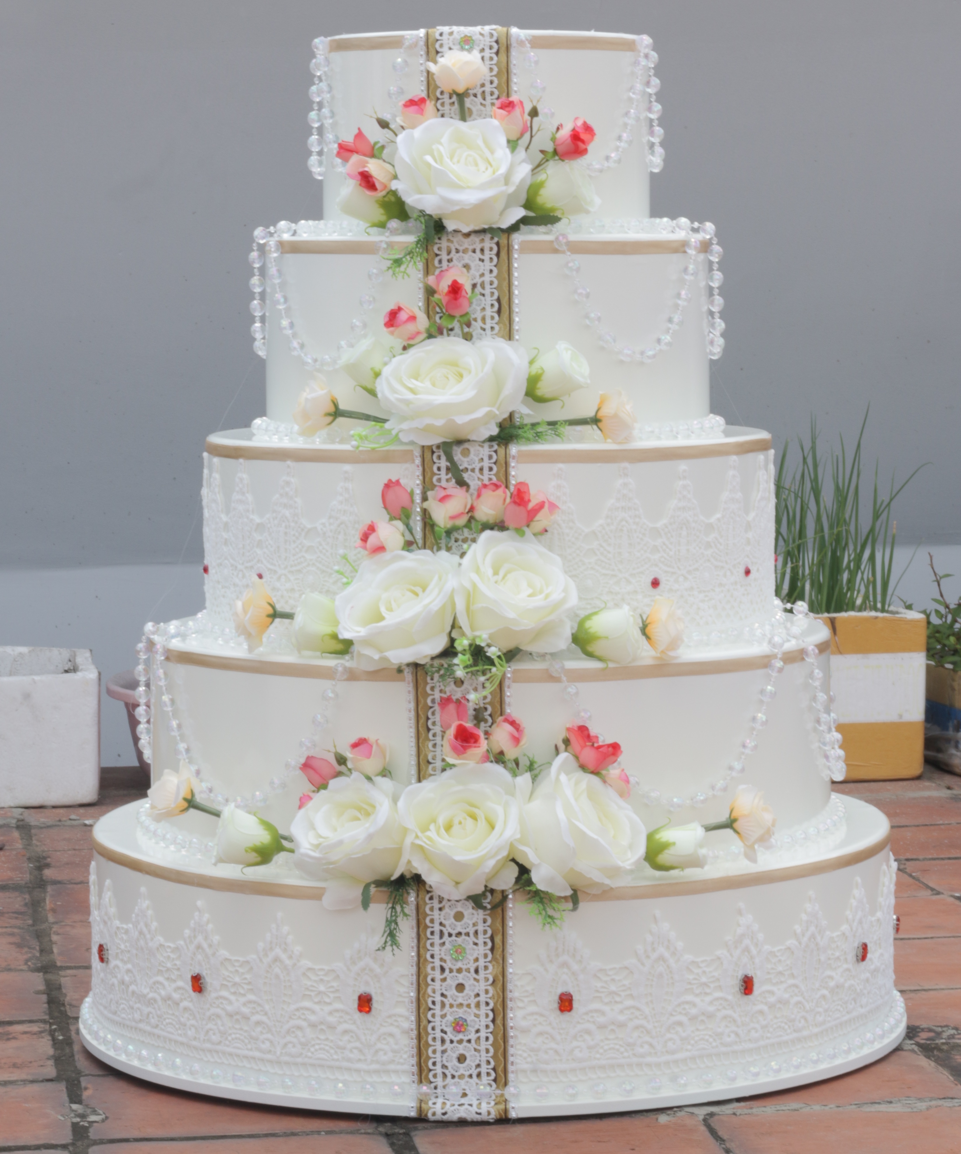 Bánh kem giả 5 tầng, Bánh kem mô hình 5 tầng Bánh kem giả 5 tầng, Bánh kem mô hình 5 tầng