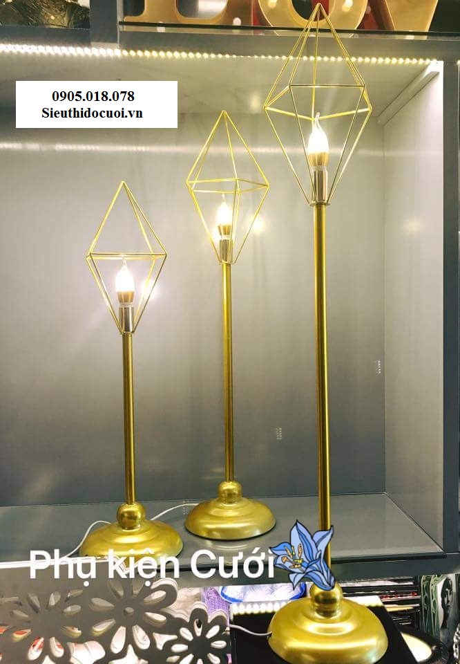 Bộ đèn chóp thoi trang trí Bộ đèn chóp thoi trang trí