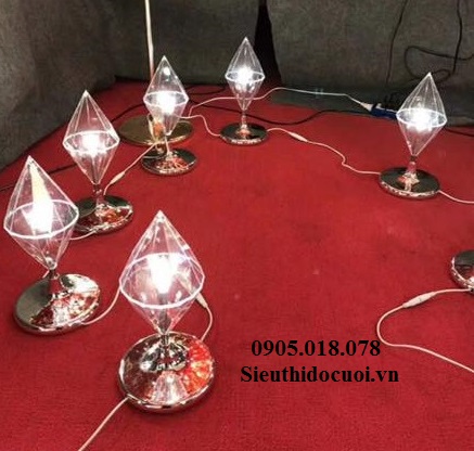 BỘ CHÓP THOI KIM CƯƠNG ĐÈN LED BỘ CHÓP THOI KIM CƯƠNG ĐÈN LED