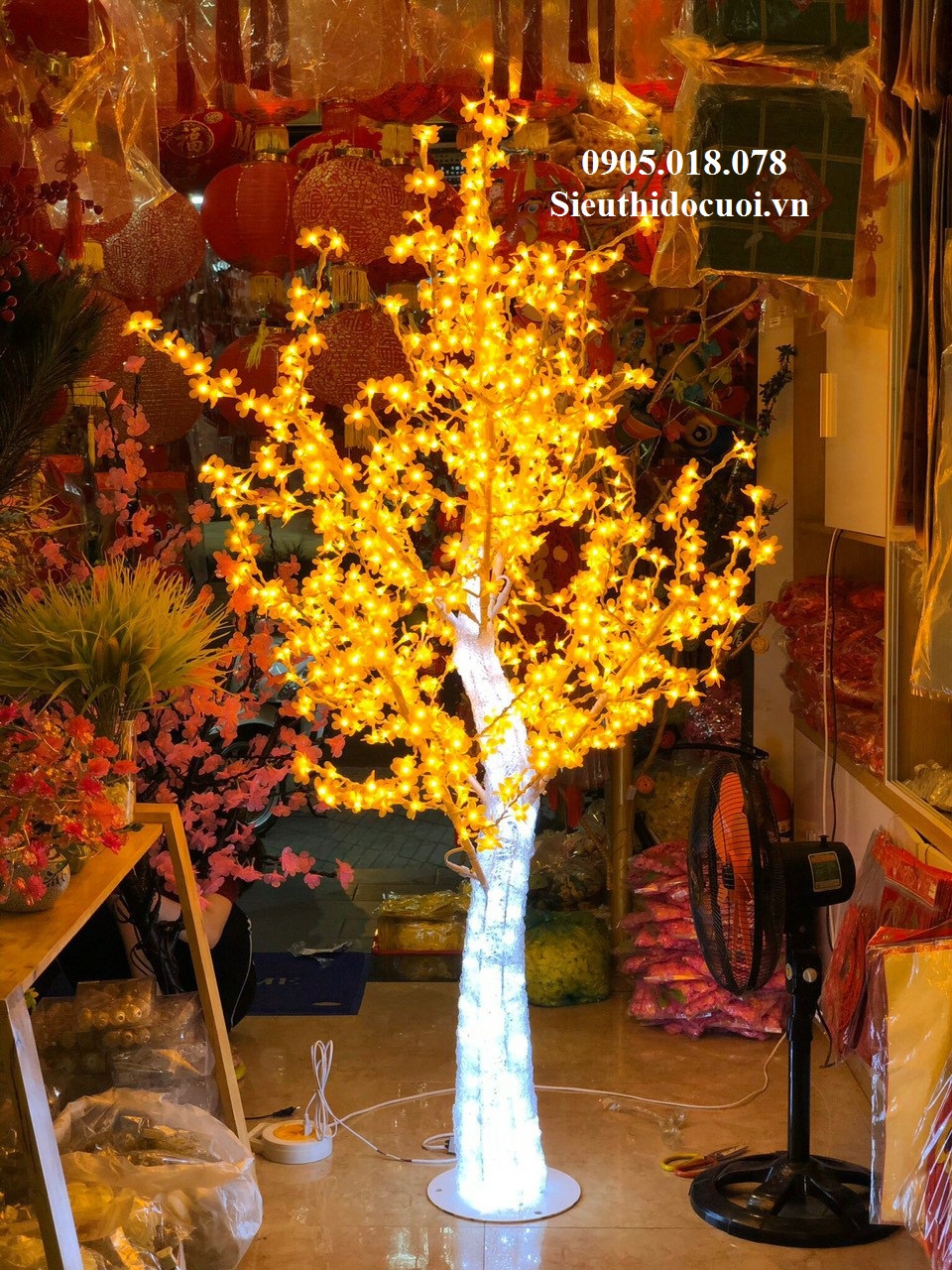 Cây hoa đèn Led Cây hoa đèn Led