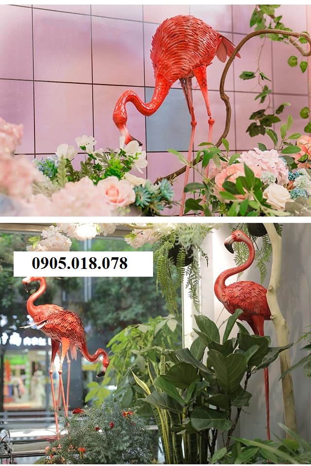Chim Hồng Hạc Trang Trí Chim Hồng Hạc Trang Trí