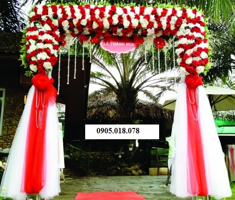 Cổng hoa đám cưới, cổng hoa cưới Cổng hoa đám cưới, cổng hoa cưới