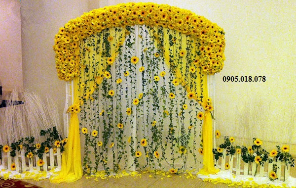 Cổng hoa đám cưới, cổng hoa cưới