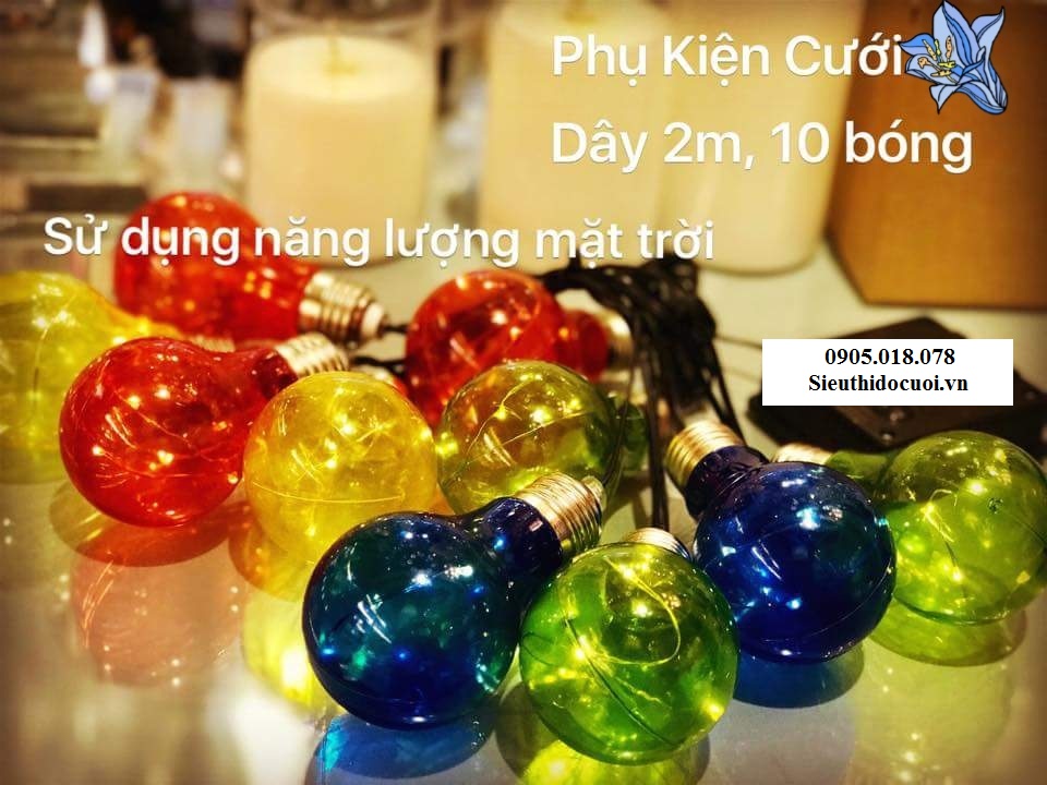Dây đèn led bóng tròn Dây đèn led bóng tròn