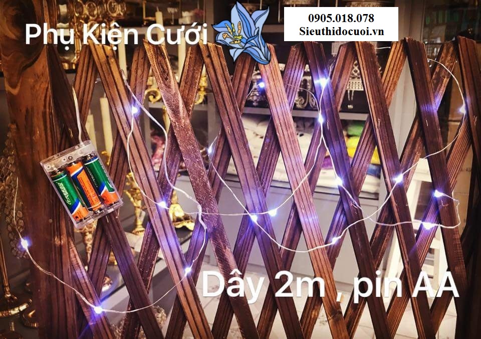 Dây đèn led giọt sương trang trí Dây đèn led giọt sương trang trí