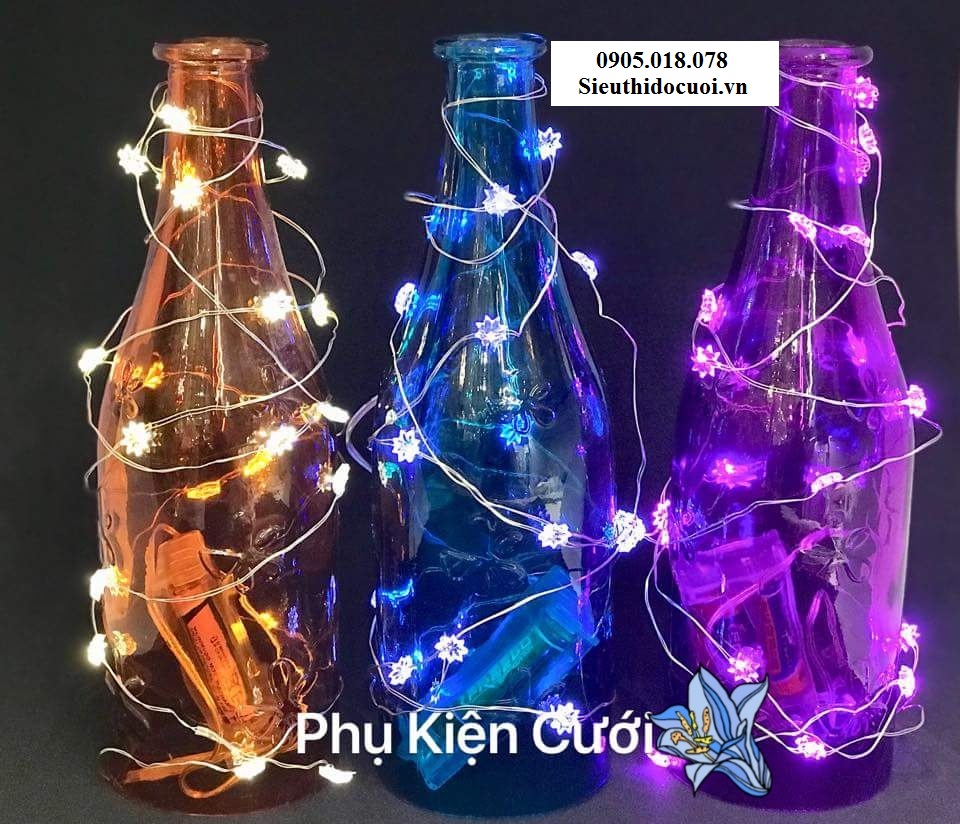 Dây đèn led giọt sương trang trí Dây đèn led giọt sương trang trí
