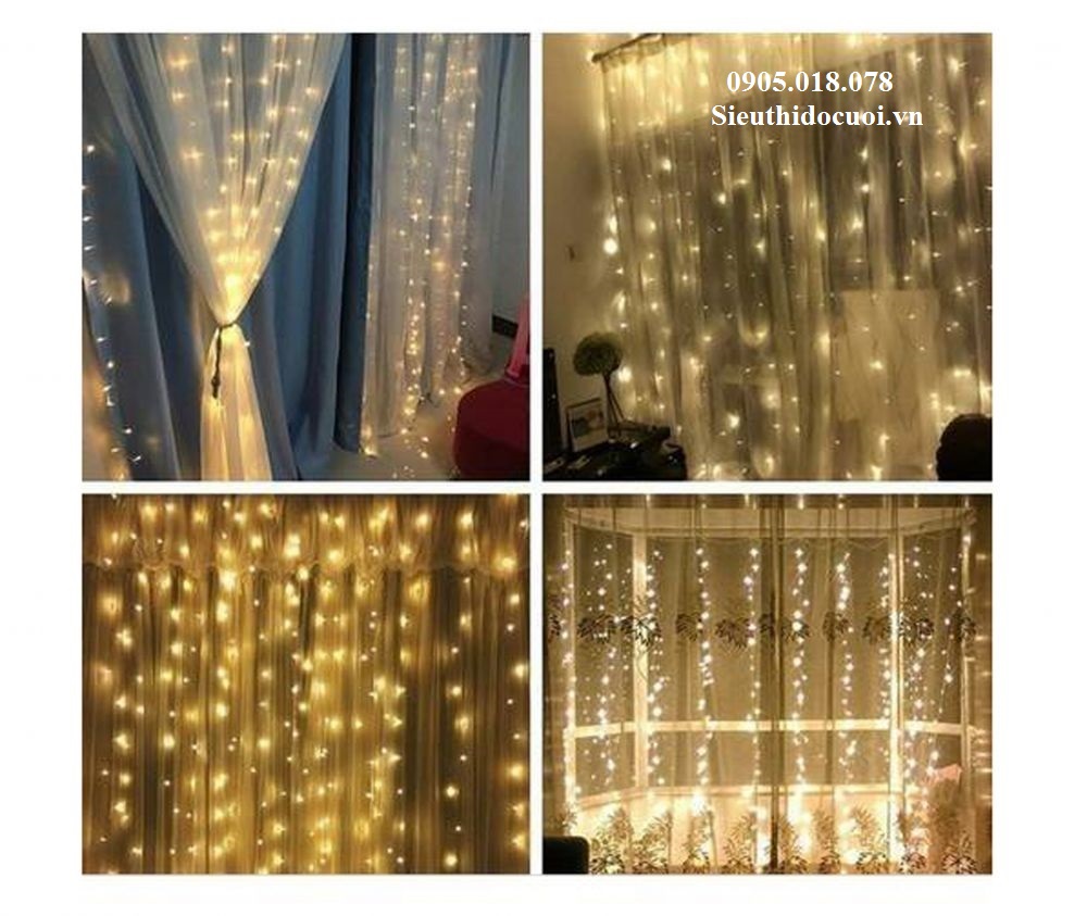 Dây Led hiệu ứng mưa rơi, thác đổ Dây Led hiệu ứng mưa rơi, thác đổ