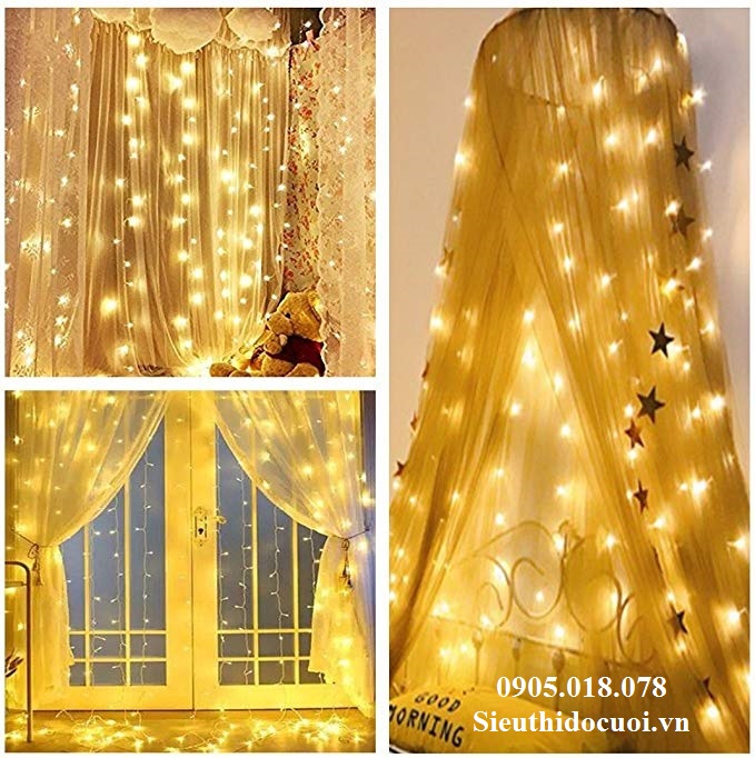 Dây Led hiệu ứng mưa rơi, thác đổ Dây Led hiệu ứng mưa rơi, thác đổ