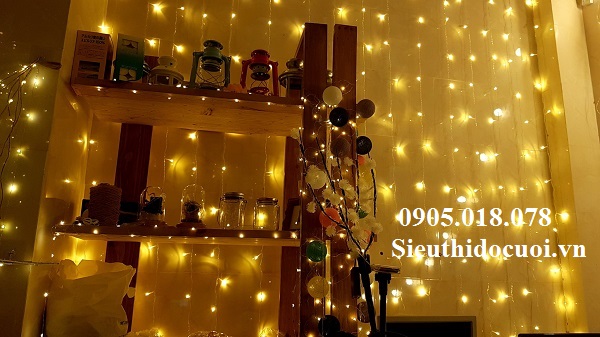 Dây Led hiệu ứng mưa rơi, thác đổ Dây Led hiệu ứng mưa rơi, thác đổ