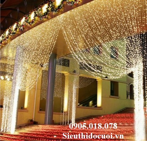 Dây Led hiệu ứng mưa rơi, thác đổ Dây Led hiệu ứng mưa rơi, thác đổ