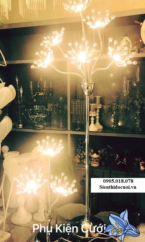 Đèn trang trí đám cưới hoa Bồ Công Anh Đèn trang trí đám cưới hoa Bồ Công Anh