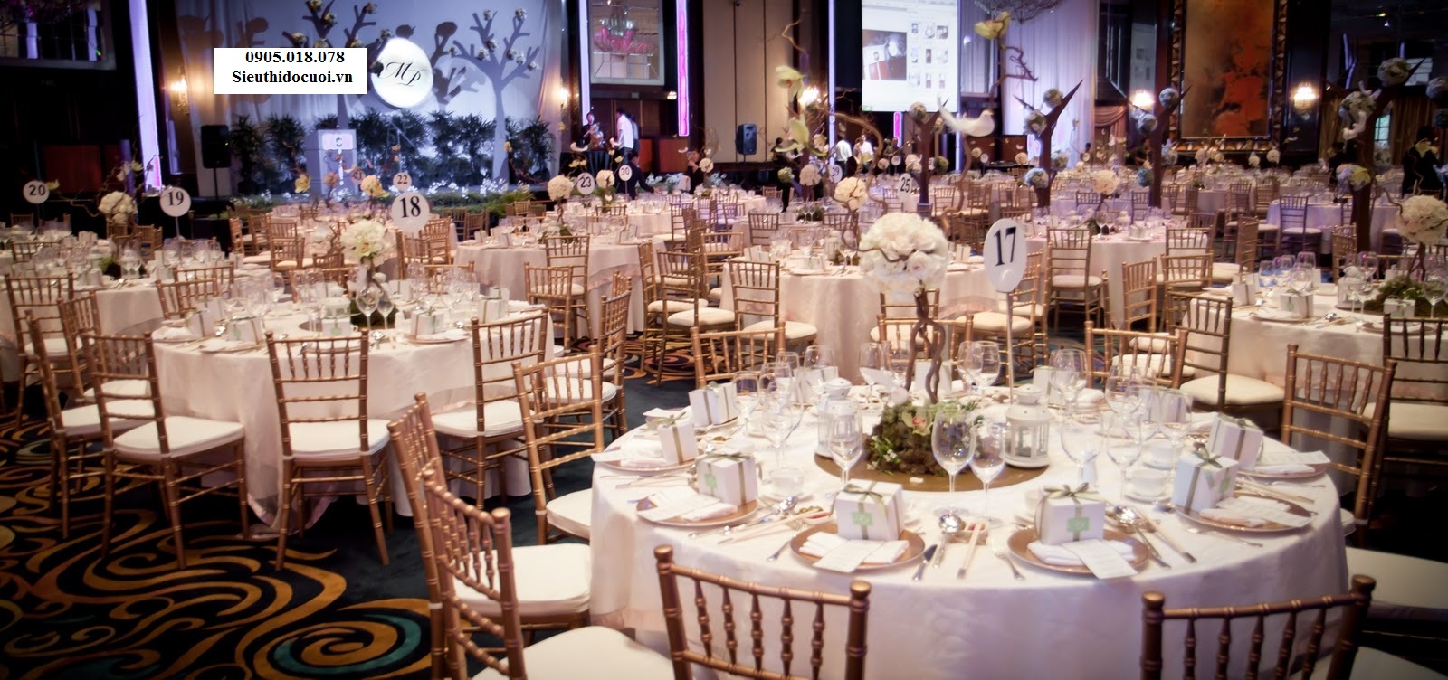 Ghế Tiffany bằng nhựa cao cấp đúc nguyên khối Ghế Tiffany bằng nhựa cao cấp đúc nguyên khối