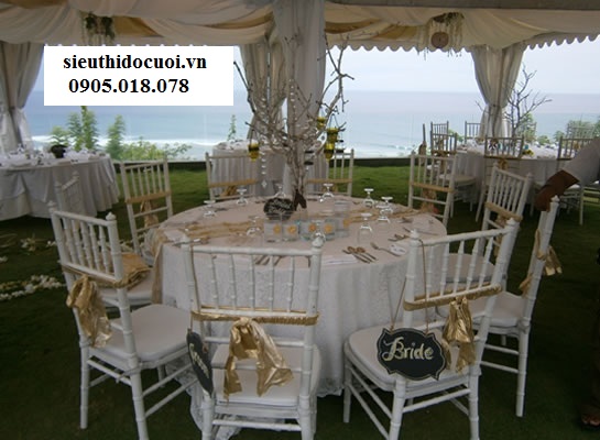 Ghế Tiffany bằng nhựa cao cấp đúc nguyên khối Ghế Tiffany bằng nhựa cao cấp đúc nguyên khối