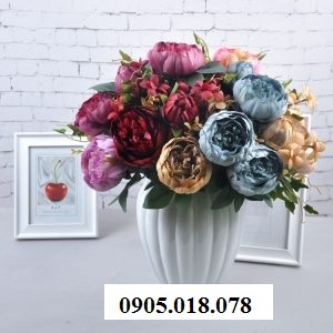 Hoa giả trang trí, hoa giả giá rẻ Hoa giả trang trí, hoa giả giá rẻ