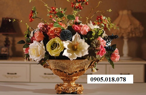 Hoa giả trang trí, hoa giả giá rẻ Hoa giả trang trí, hoa giả giá rẻ