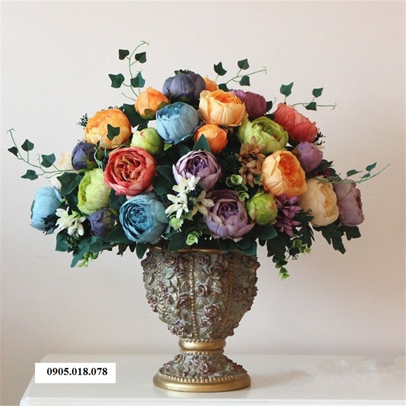 Hoa giả trang trí, hoa giả giá rẻ Hoa giả trang trí, hoa giả giá rẻ