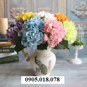 Hoa lụa trang trí, hoa lụa cao cấp Hoa lụa trang trí, hoa lụa cao cấp