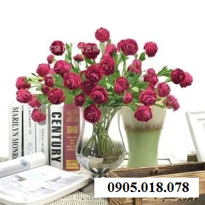 Hoa lụa trang trí, hoa lụa cao cấp Hoa lụa trang trí, hoa lụa cao cấp