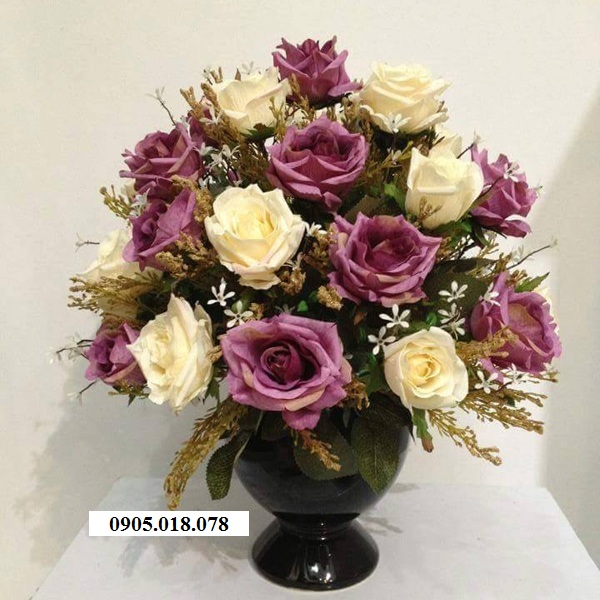 Hoa giả trang trí, hoa giả giá rẻ Hoa giả trang trí, hoa giả giá rẻ