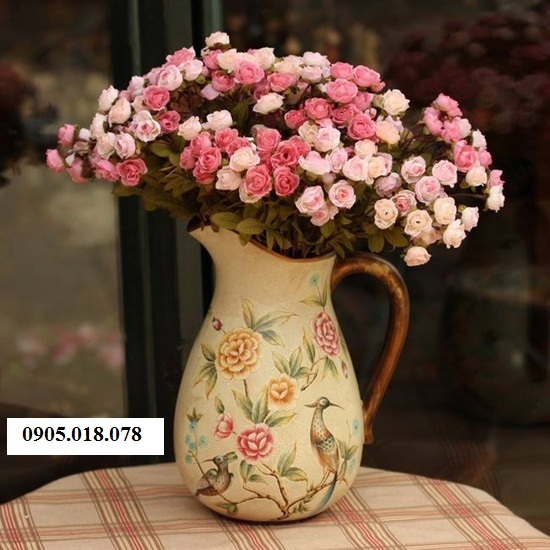 Hoa giả trang trí, hoa giả giá rẻ Hoa giả trang trí, hoa giả giá rẻ