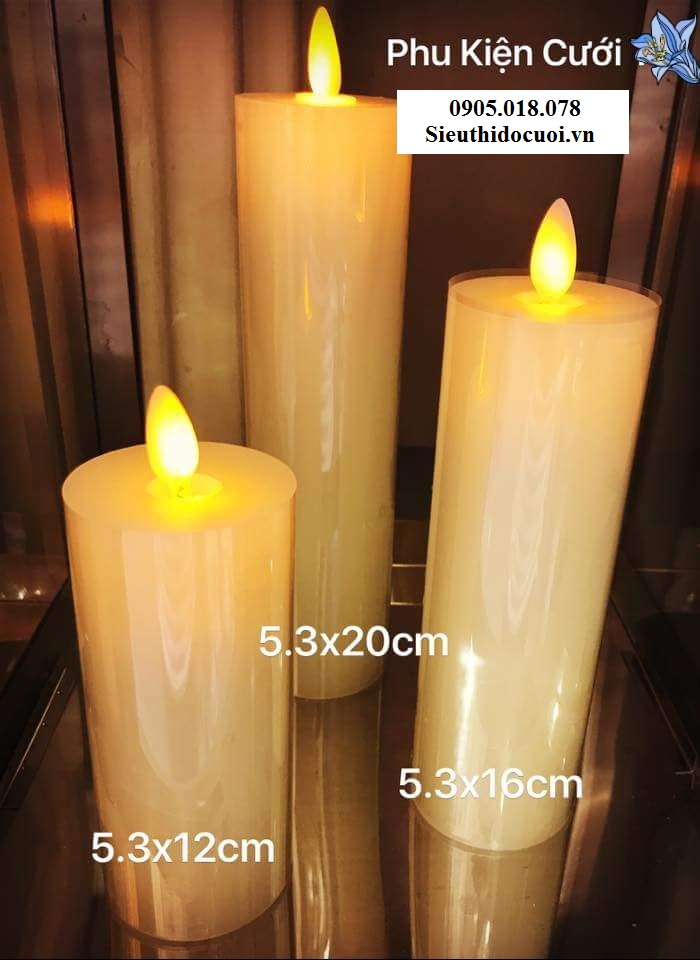 Nến điện tử trang trí Nến điện tử trang trí