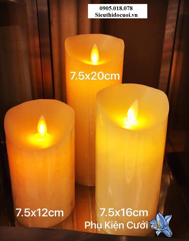 Nến điện tử trang trí Nến điện tử trang trí