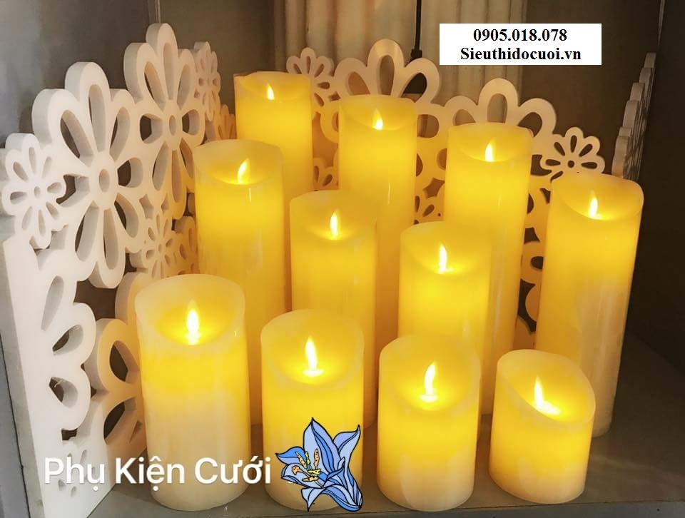 Nến điện tử trang trí Nến điện tử trang trí