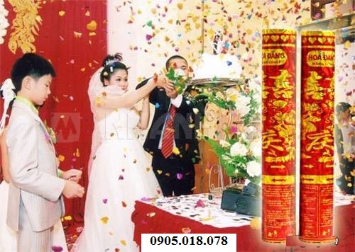 Pháo kim tuyến, ống phụt kim tuyến giá sỉ Pháo kim tuyến, ống phụt kim tuyến giá sỉ