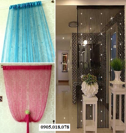 Rèm chỉ, rèm sợi chỉ, màn sợi chỉ trang trí cao cấp Rèm chỉ, rèm sợi chỉ, màn sợi chỉ trang trí cao cấp