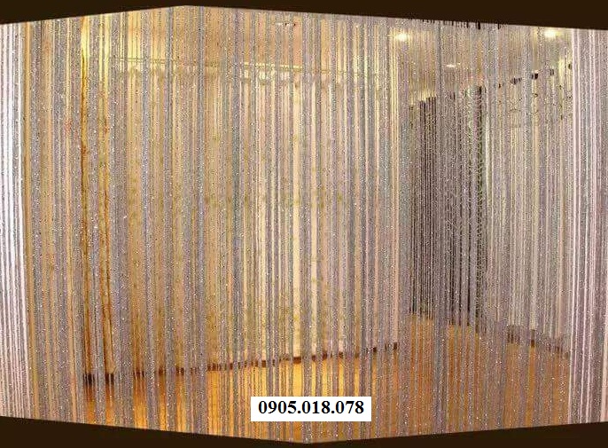 Rèm chỉ, rèm sợi chỉ, màn sợi chỉ trang trí cao cấp Rèm chỉ, rèm sợi chỉ, màn sợi chỉ trang trí cao cấp