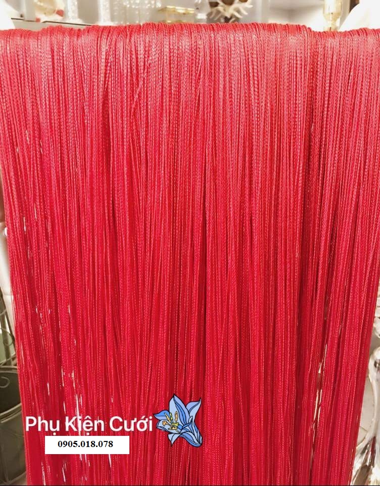 Rèm chỉ, rèm sợi chỉ, màn sợi chỉ trang trí Rèm chỉ, rèm sợi chỉ, màn sợi chỉ trang trí