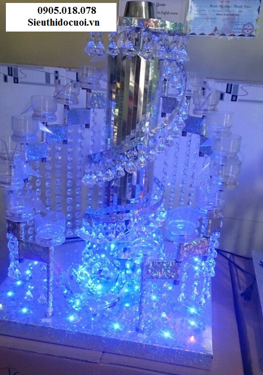 Tháp ly champagne mẫu TL16 Tháp ly champagne mẫu TL16