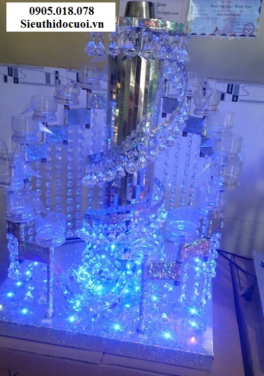 Tháp ly Champagne mẫu TL9 Tháp ly Champagne mẫu TL9