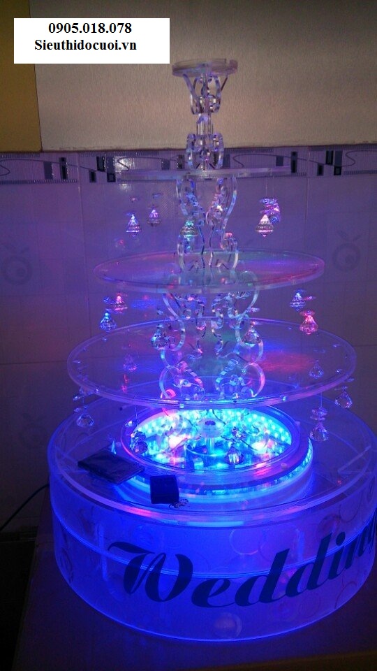 Tháp ly champagne mẫu TL17 Tháp ly champagne mẫu TL17