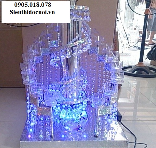 Tháp ly champagne mẫu TL16 Tháp ly champagne mẫu TL16