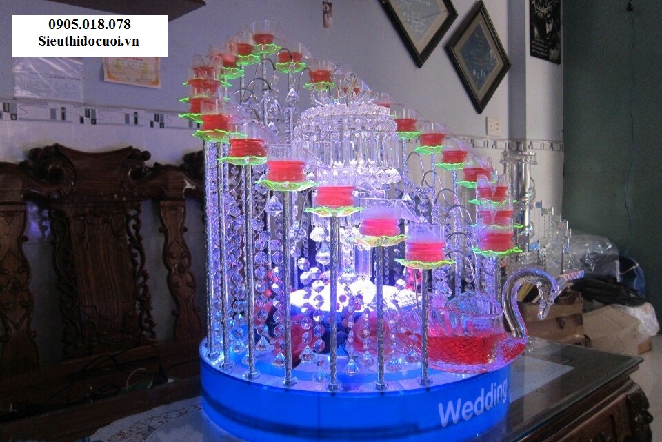 Tháp ly champagne mẫu TL20 Tháp ly champagne mẫu TL20