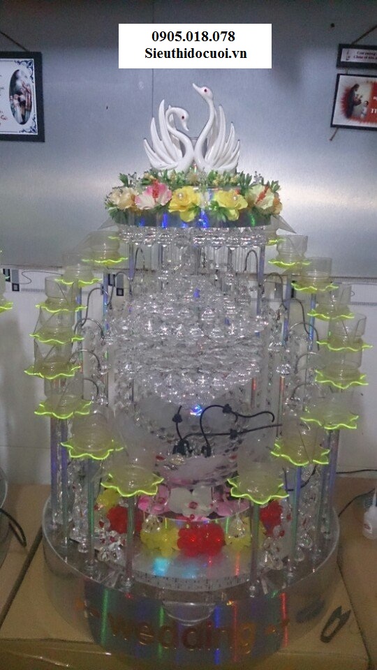 Tháp ly champagne mẫu TL21 Tháp ly champagne mẫu TL21