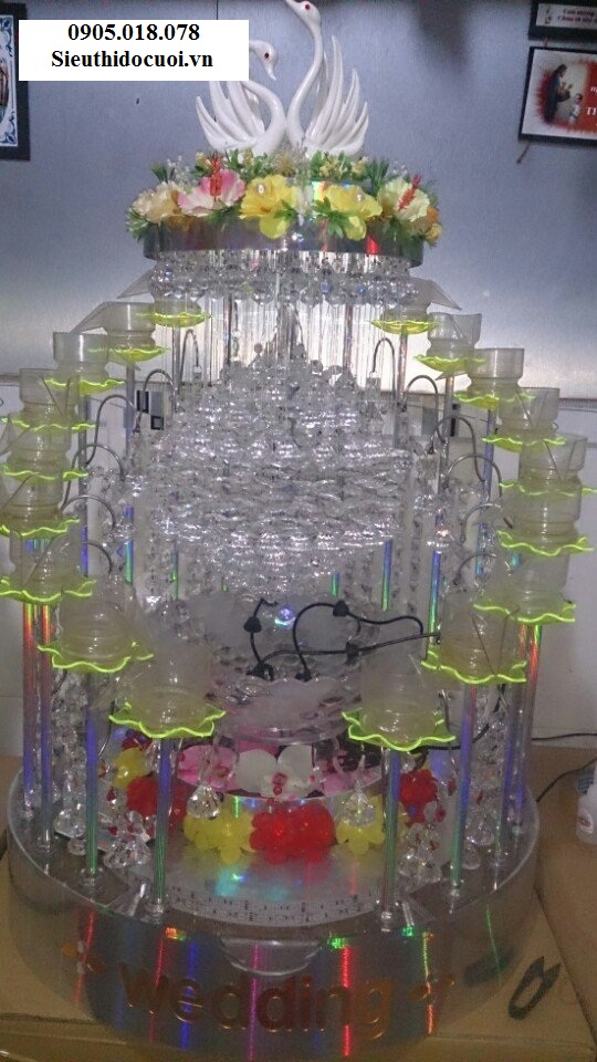 Tháp ly champagne mẫu TL21 Tháp ly champagne mẫu TL21