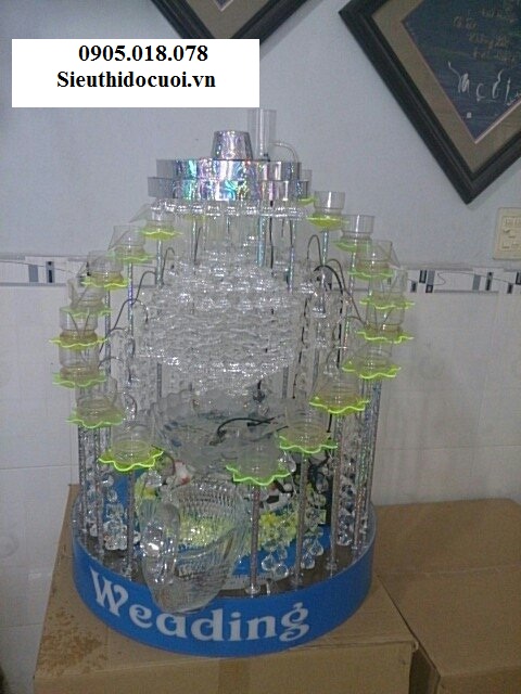 Tháp ly champagne mẫu TL21 Tháp ly champagne mẫu TL21